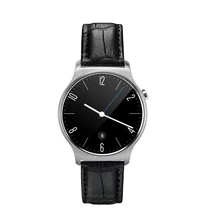 Fashion GW01 Smart Watch Bluetooth 4.0 SmartWatch Heart Rate Monitor For Android 4.3 iOS 7 IPS Round Screen Life Water Resistant