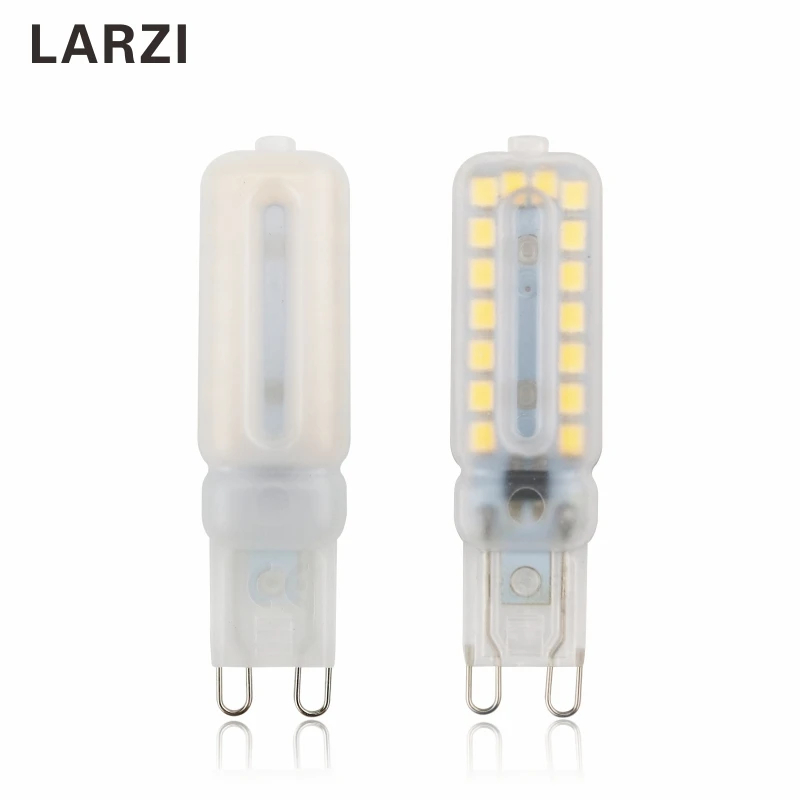 

LARZI 220V G9 Led Lamp Light 14 22 32 LEDs SMD 2835 Led g9 bulb Spotlight For Crystal Chandelier Replace Halogen Light