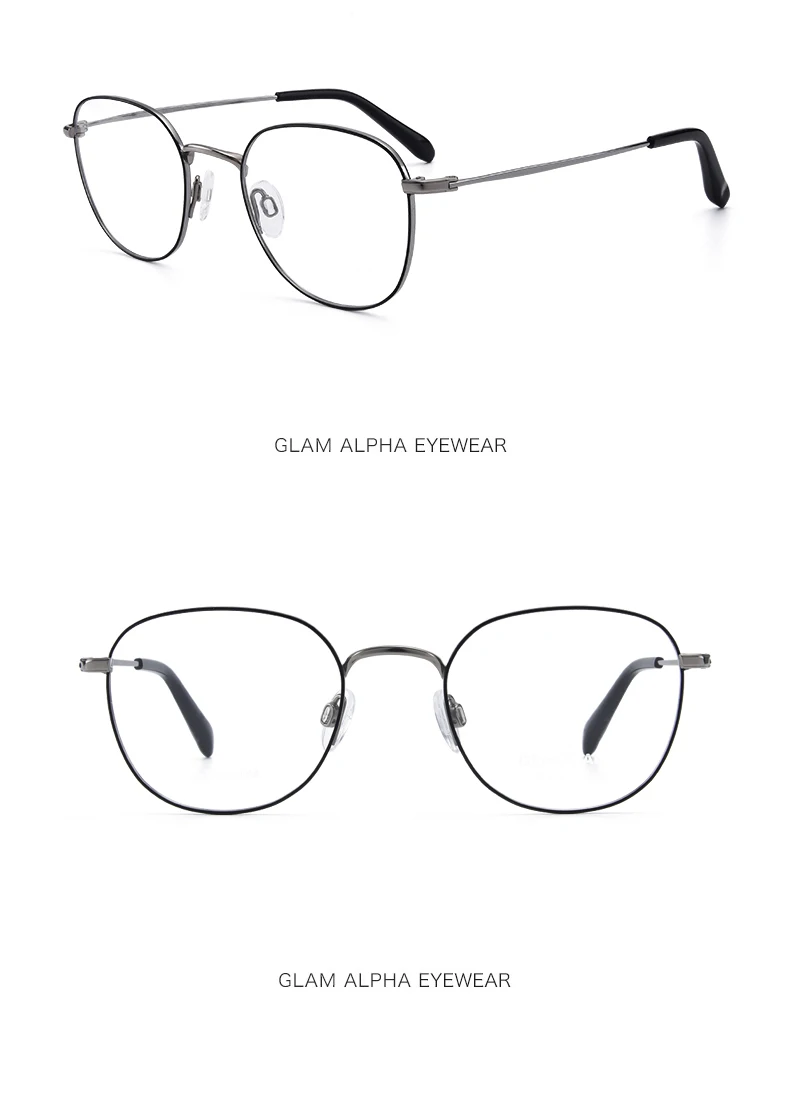 Charmant винтажные круглые очки оправы для очков Для женщин Для мужчин из бета-титанового сплава глаз, стекло очки для коррекции зрения оптические очки Рамка Для женщин GA38020