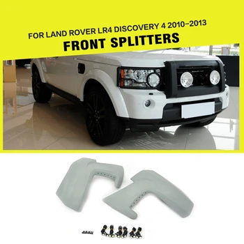 

Car PU Aprons Auto Front Splitters Lip Apron Flaps Cupwings for Land Rover LR4 Discovery 4 Sport 2010 - 2013
