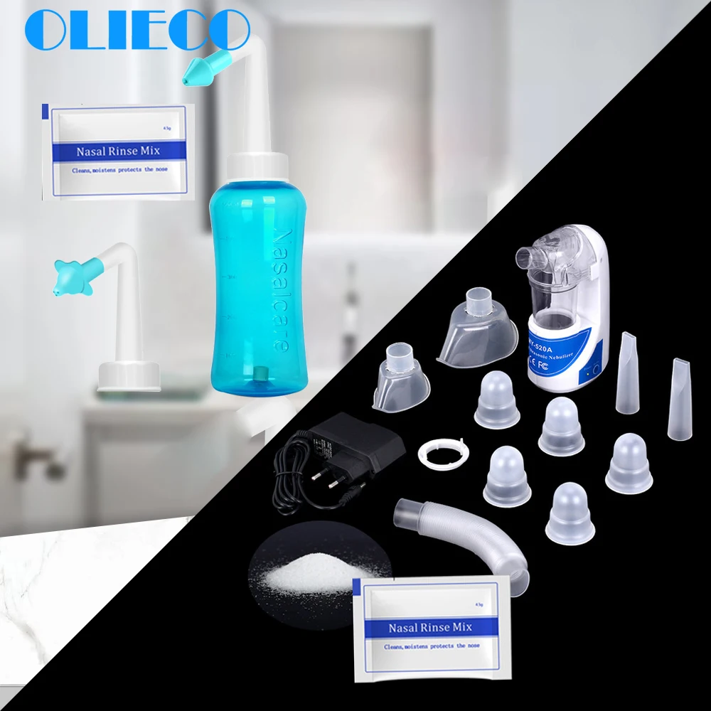 

Adult Children Ultrasonic Nebulizer or Nasal Wash Cleaner Asthma Portable Automizer Inhaler Ultrasonic Nebulizer Home Health