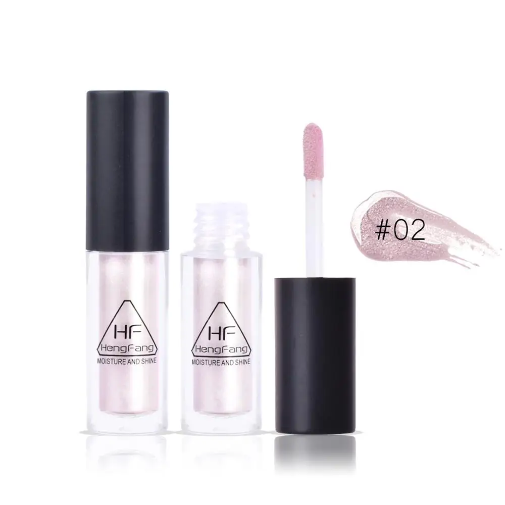 3 цвета, хайлайтер и бронзатор, Мерцающая палочка для век, крем с блестками, 3,5 г, макияж для лица, бренд HengFang# H6516 - Цвет: 02 soft pink