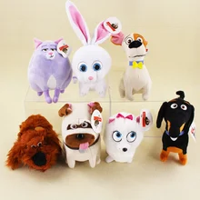 10 24cm 7 Styles Pets Plush Toys Dogs Cats Rabbits Buddy Max Snowball Mel Chloe Animals