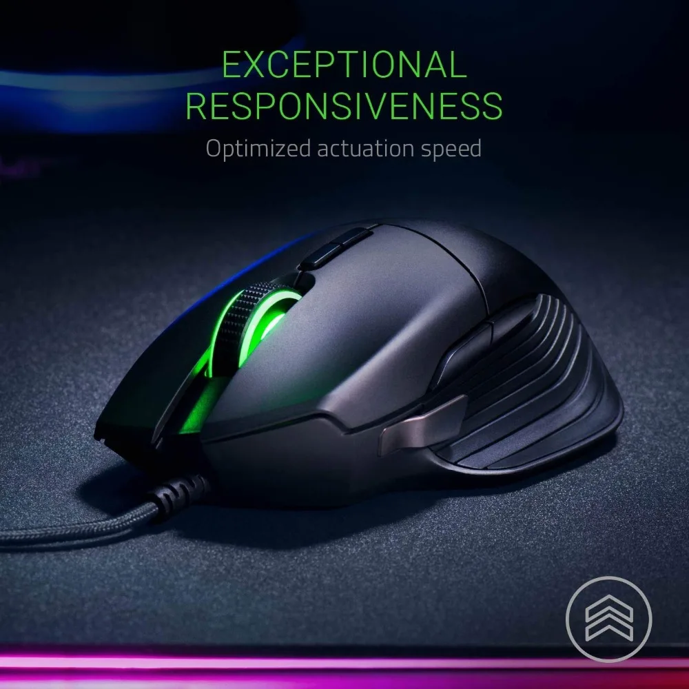 Игровая мышь razer Basilisk 16000 dpi 5G оптический сенсор Chroma RGB FPS настраиваемая колесо