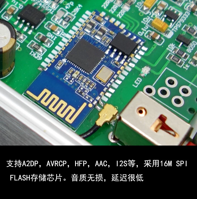 SU7 ES9038Q2M XMOS/SA9023 USB DAC декодер с Bluetooth 5,0