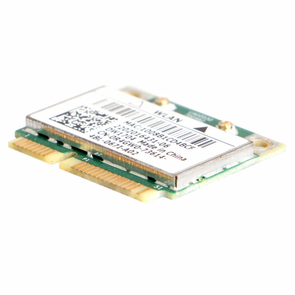 Tablet DW1704 R4GW0 BCM943142HM беспроводной WiFi 300 Мбит/с Bluetooth 4 0 MiniPCI E карта|Сетевые карты| |