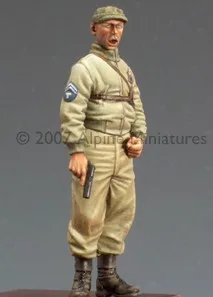 

1/35 WW2 US Paratrooper WWII Resin Model Kit figure Free Shipping