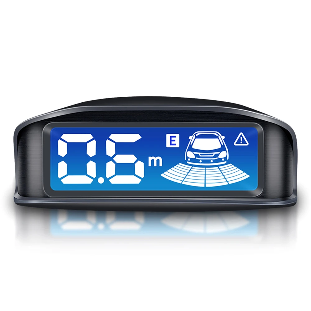 

Blue LCD Parking Sensors Display Monitor Rearview Car Parking Assistance Backup Radar System 4 sensors Reverse Radar DY352