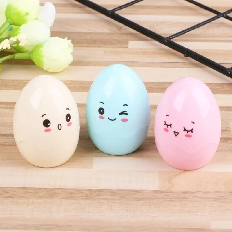 

Cartoon Egg Pencil Sharpener Mechanical Sharpener Machine For Kids Stationary office School Supplies with Steel blade
