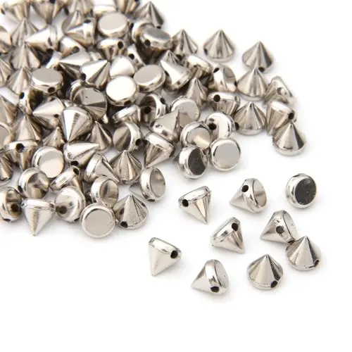 

Rivets 100X Silver Tacks ABS Plastic Color for Bag Clothing