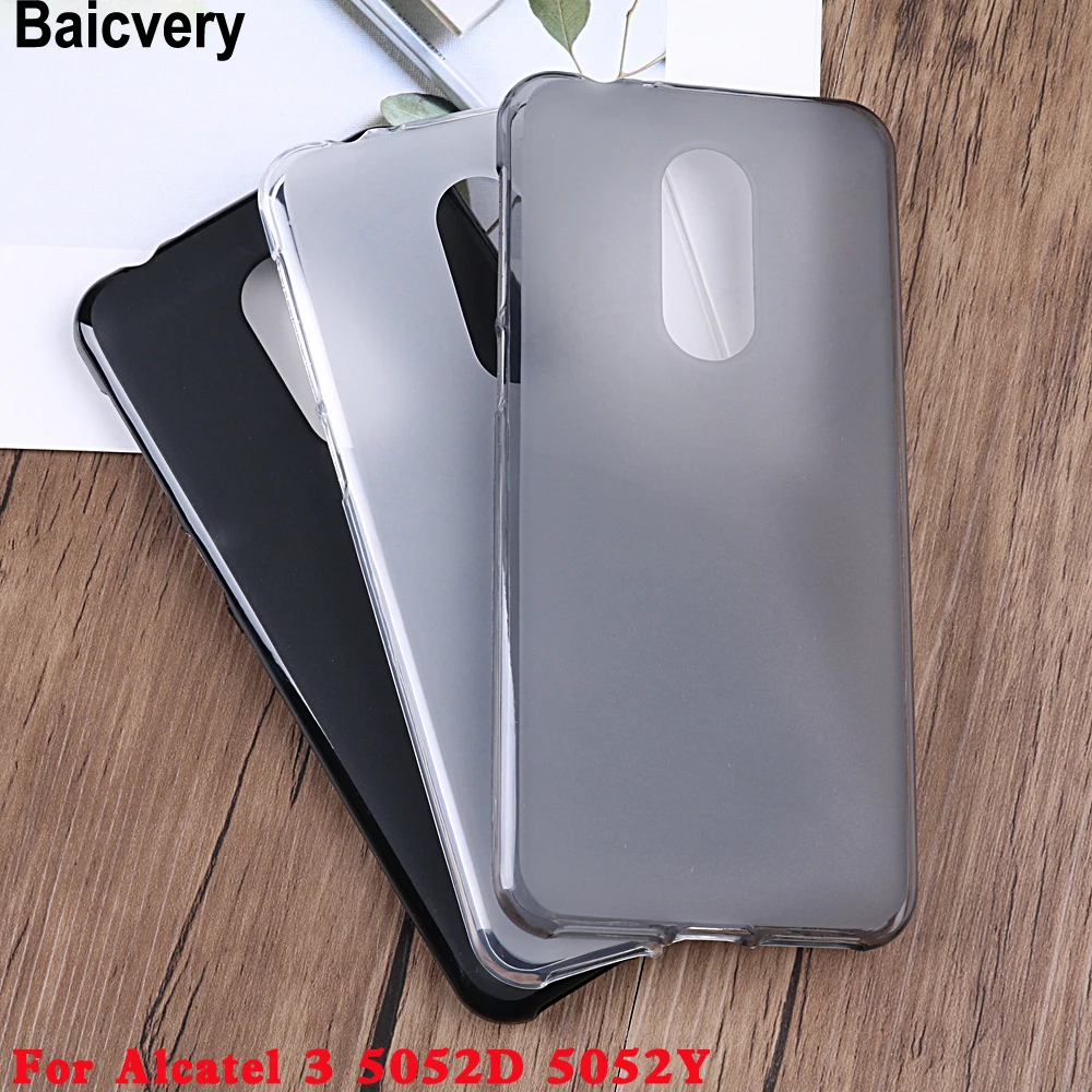 Baicvery хит продаж чехол для телефона Alcatel 3 5052D 5052Y силиконовый защитный 5 7 &quotМягкий