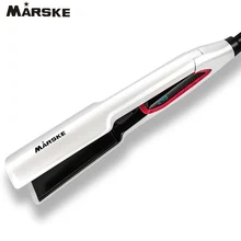 MARSKE Керамический выпрямитель для волос, утюжок для быстрого нагрева, плоский утюжок для волос, прямой контроль температуры, Chapinha, инструменты для укладки