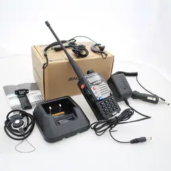 XQF Baofeng UV-5RA Двухканальные рации/Велосипедный Спорт Сумка/Динамик MIC/Телевизионные антенны/кабель для программирования/наушник/Чехол