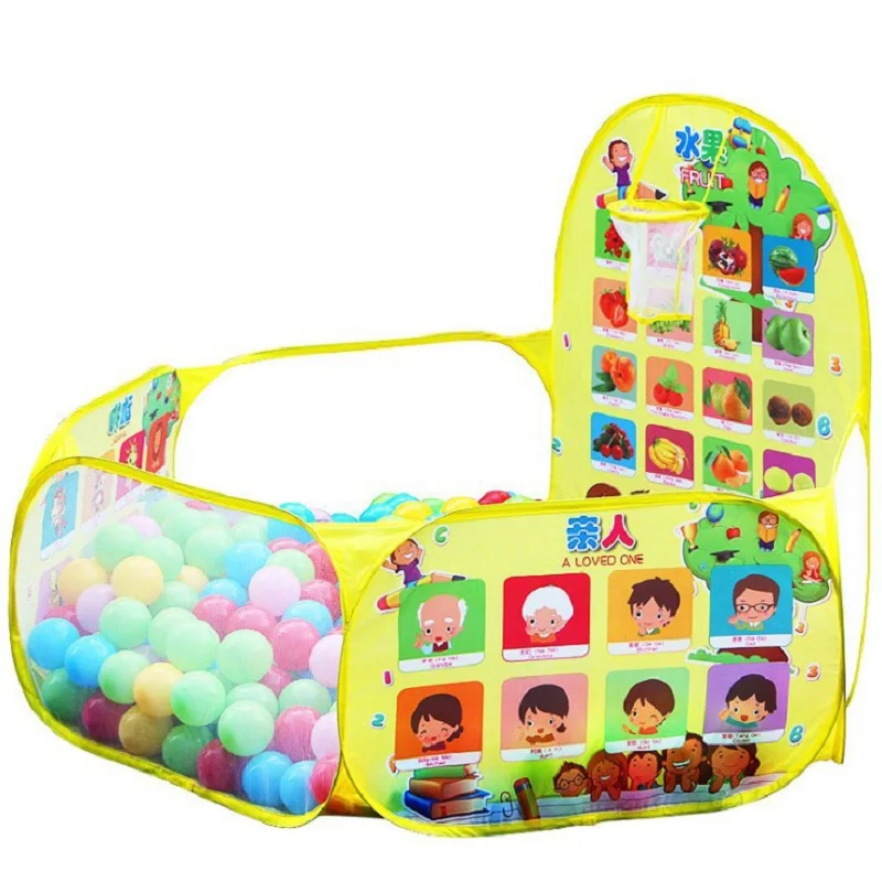 

Portable Baby Playpen Children Outdoor Indoor Ball Pool Play Tent Kids Safe Foldable Playpens for Kids Gifts