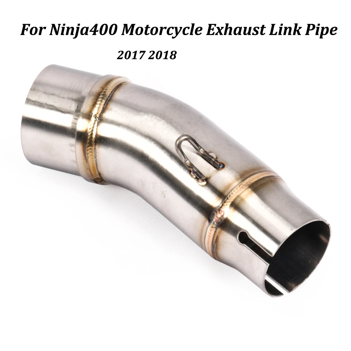 Slip on выхлопных газов для Kawasaki Ninja400 Z400 51 мм мотоцикл выхлопной глушитель выхлопной трубы Изменение среднего Conncetion Соединительная труба