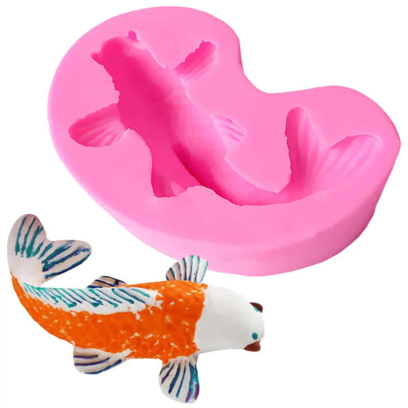 

Food Grade Fish Silicone Muffin Mold Chocolate Silicone Mold Cake Decorating Lace Mold Baking Tools For Cakes Wedding Cake Stand