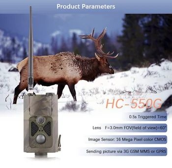 

HC550G Hunting Camera Home surveillance Night Vision Full HD 1080P MMS GPRS Hunting Game Trail Camera 3G hunting camera
