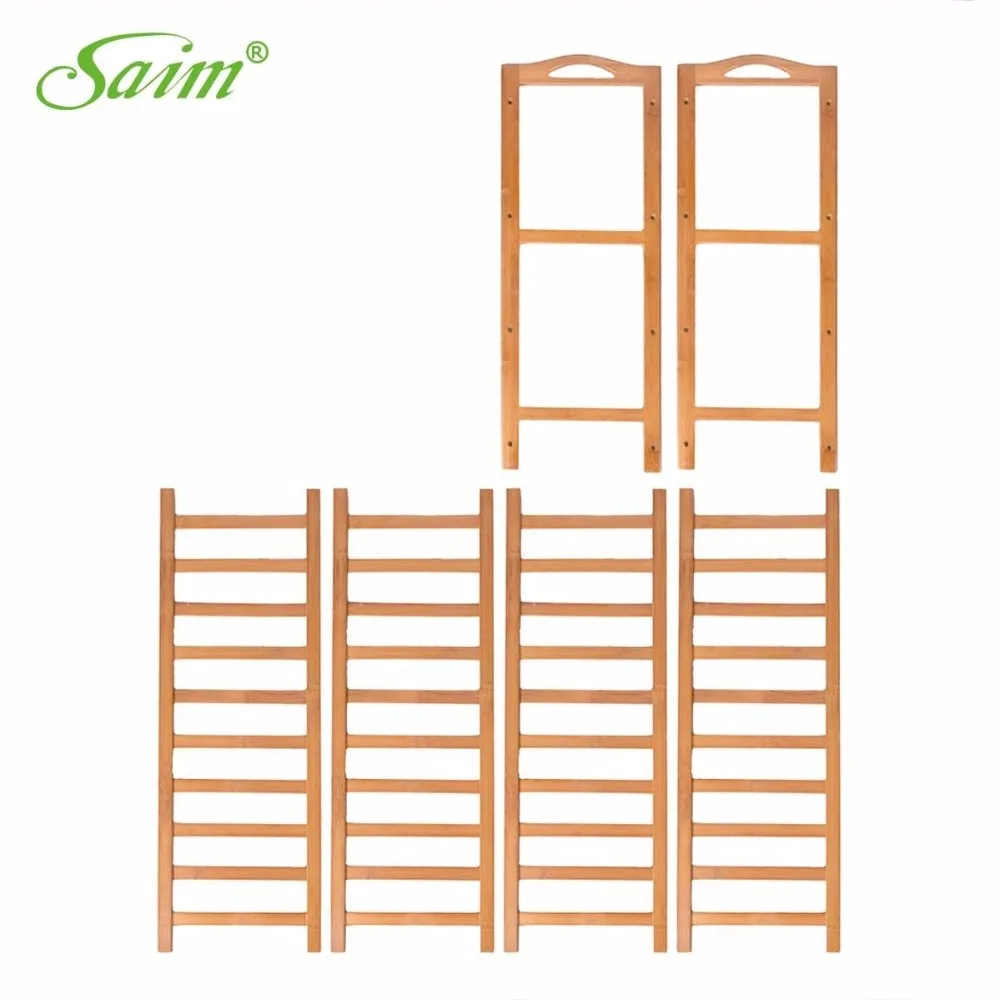 4 طبقات المنزل المحمولة أحذية المنظم رف أحذية من خشب الخيزران أحذية تخزين ل معيشة رف خزانة المنظم رف حامل حامل