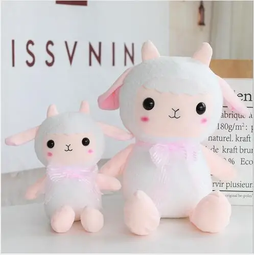 

WYZHY Down cotton sheep small beauty doll plush toy plush toy bedside ornaments to send friends and children gifts 30CM
