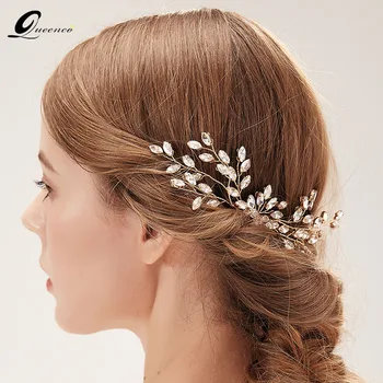 

Crystal Hair Jewelry Wedding Bridal Hair Accessories Hair Ornaments Jewelery Retro Comb Prom Headpiece For Woman