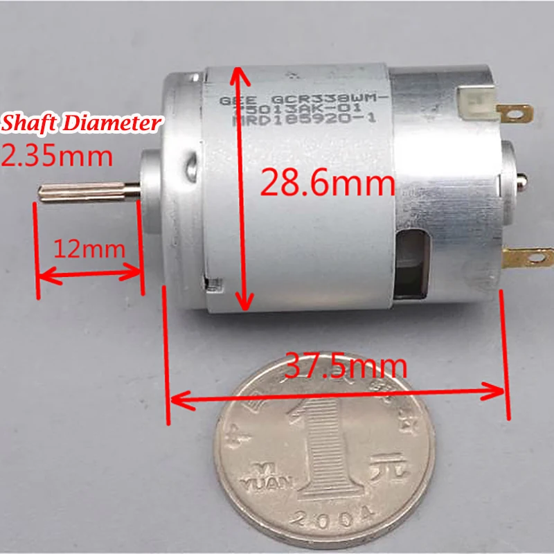 DC 3,7 V 5V 6V 7,4 V 46000RPM высокая скорость высокой мощности мини RS-380 двигатель постоянного тока DIY рифленый Вал w/вентиляторы охлаждения DIY Модель самолета на дистанционном управлении