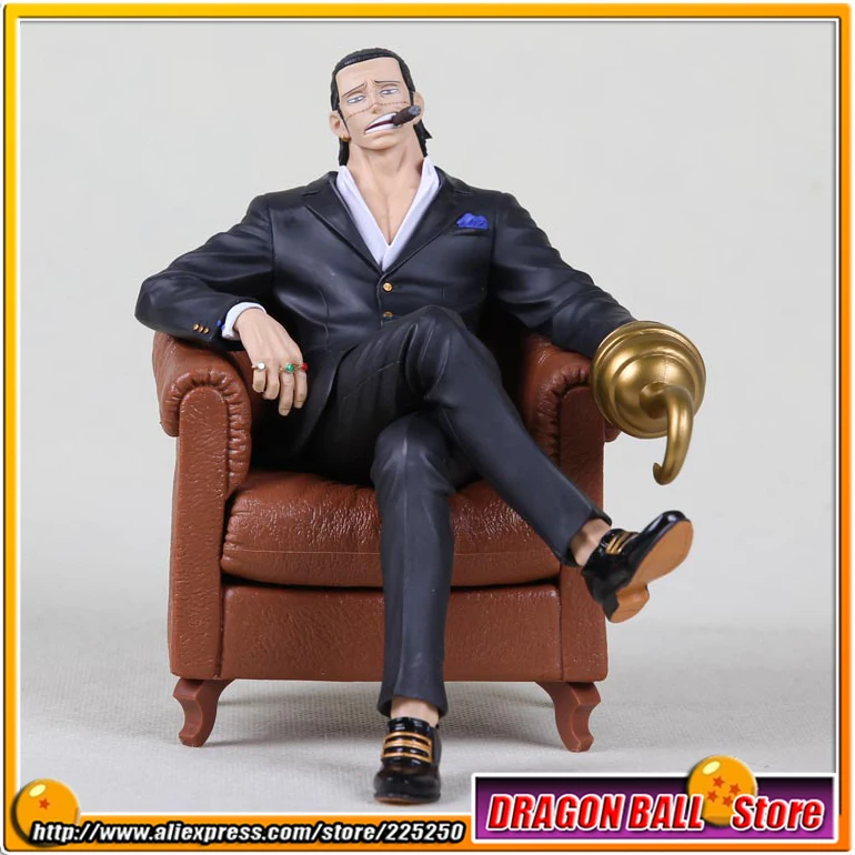 Japan Anime One Piece Original BANPRESTO Creator x Creator Collection Figure - Sir Crocodile (Black Color Ver.) japan anime one piece original banpresto creator x creator pvc collection figure dracule mihawk