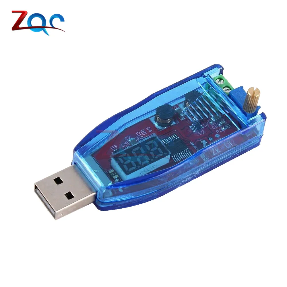 Фото USB повышающий понижающий модуль питания DC 5 В до 3 9 в 12 24 Регулируемый USB повышающий понижающий модуль питания DC 5 В до 3 9 в 12 24 Регулируемый