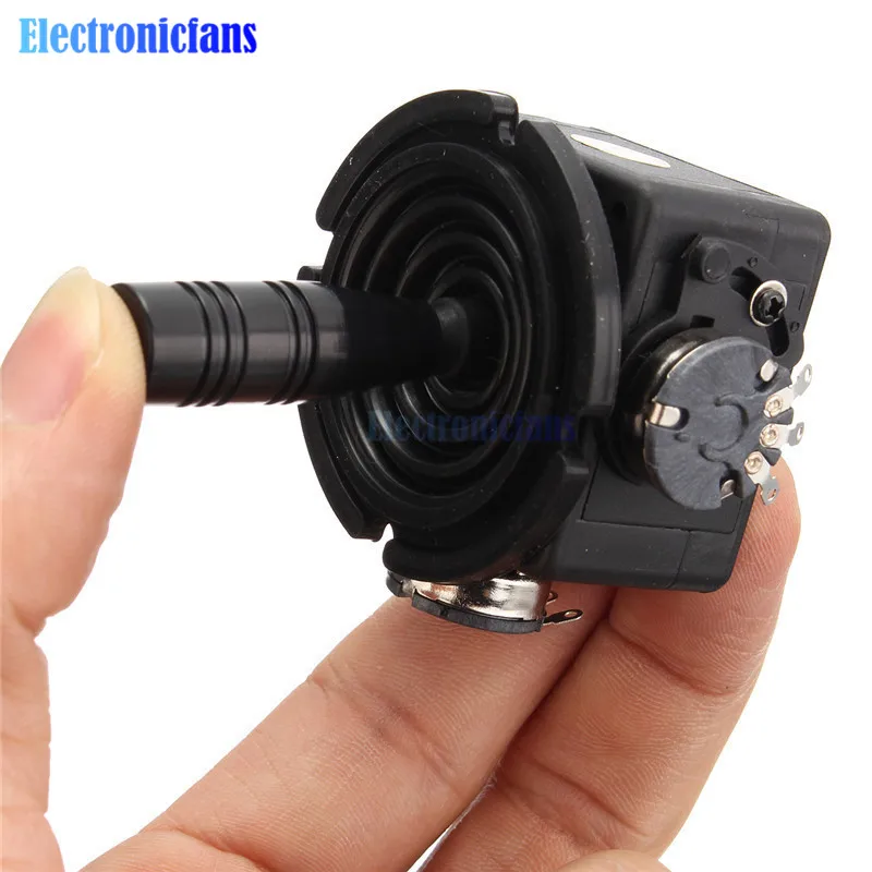 JH-D202X-R2/R4 5K Electric Joystick Potentiometer 2-axis 2D Monitor Keyboard Ball Joyrode Controller For Photographic film Tool
