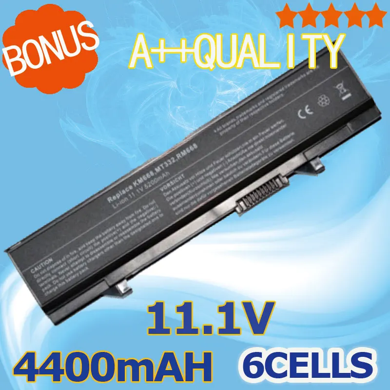Аккумулятор для ноутбука Dell Latitude E5400 E5410 E5500 E5510 KM769 KM742 451 4400 312 10616 0769 0762|battery for dell|laptop