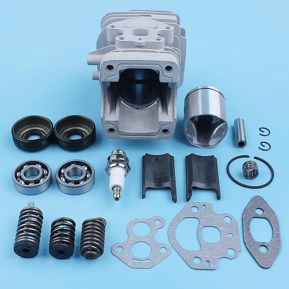39mm Cylinder Piston Crankshaft Bearing Oil Seal Kit For McCULLOCH CS340 CS380 CS 340 380 S Chainsaw 38CC Replacement Parts 5