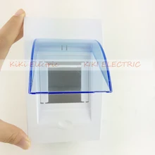 Surface /Panel mounted Small 2P mini circuit breaker box 2 ways distribution box ,lighting box for factory /office /house