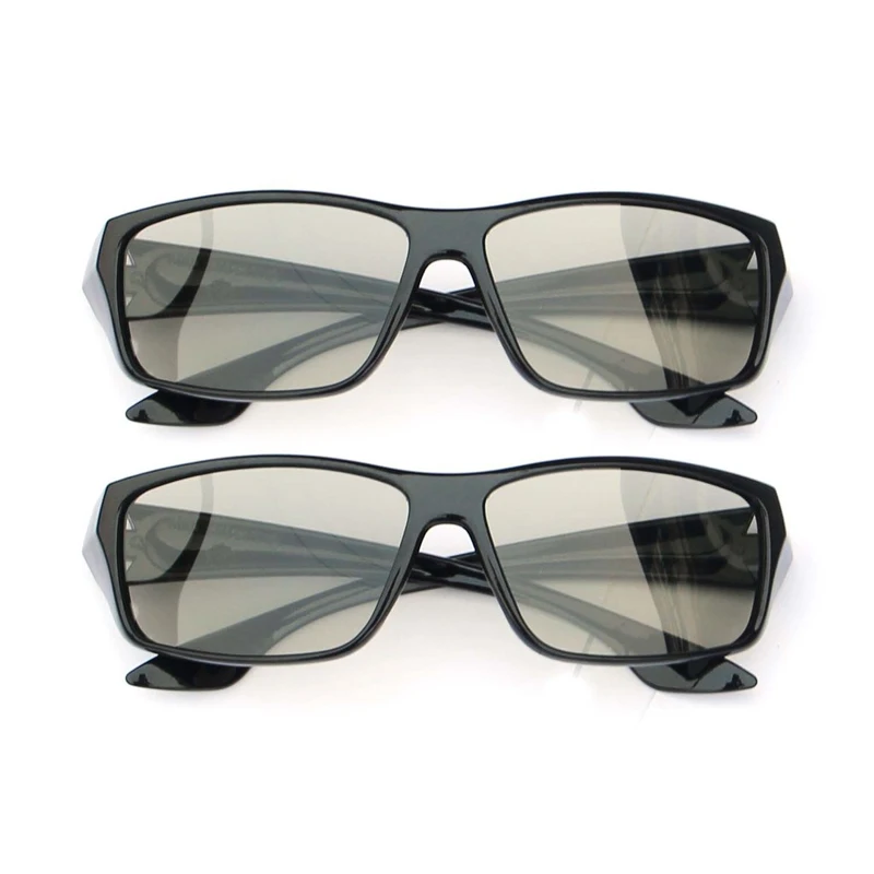 2 pack Hard Plastic/Metal Circular Passive 3D Glasses for LG,Samsung&All Passive TVs for Watching Real D 3D Movies 2 pack Hard Plastic/Metal Circular Passive 3D Glasses for LG,Samsung&All Passive TVs for Watching Real D 3D Movies