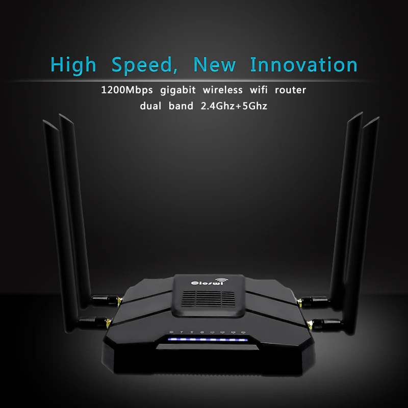 Wi Fi роутер CSW WR246 4g с гнездом для sim карты lte модем usb 802.11AC 1200 Мбит/с двухдиапазонный