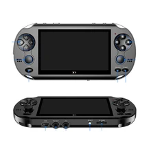 4,3 дюймов портативная игровая консоль X1 ностальгический классический двойной рокер детская игровая консоль