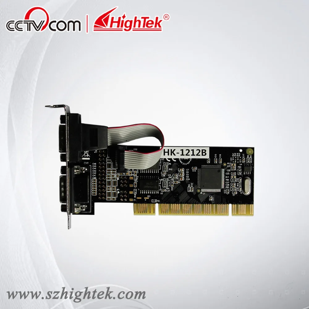 HighTek HK 1112B 2 Serial port PCI Card RS 232 DB9 expansion Card-in