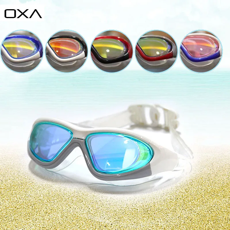 Swim Eyewear Diving Swim Pool Glasses Anti Fog Goggle Blinker Swimming