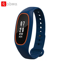 Kobwa DB01 Presión arterial умный Браслет IP68 Водонепроницаемый шагомер сердечного ритма Monitores напоминание Bluetooth Smart Band