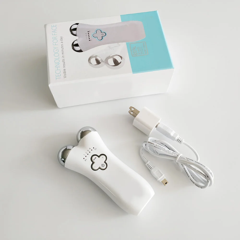  Face Lift Microcurrent machine BIO Skin Tighten Negative Ion facial neck skin rejuvenation Lymphati