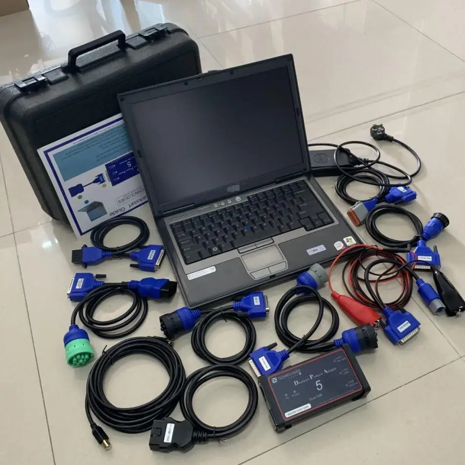  diesel truck scanner cnh dpa5 adapter without bluetooth software with laptop d630 computer diagnost