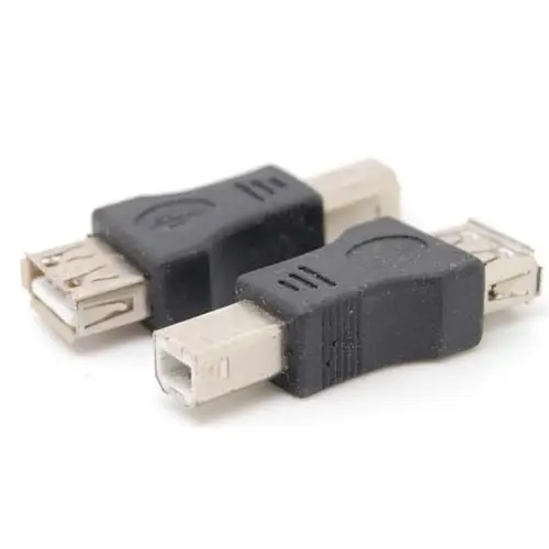USB адаптер для принтера конвертер A FEMALE TO B MALE F/M NEW | Электроника