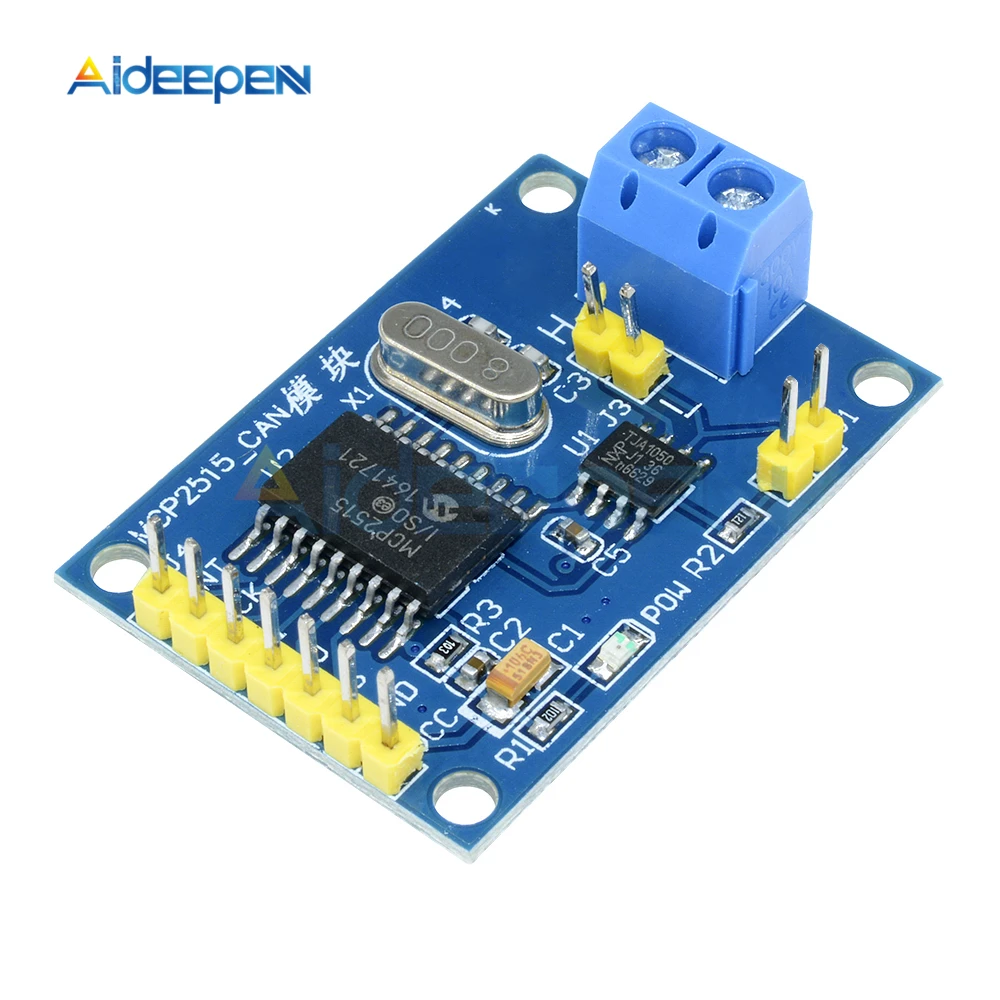 MCP2515 CAN Bus модуль TJA1050 приемник SPI умная электроника для Arduino|Детали и аксессуары