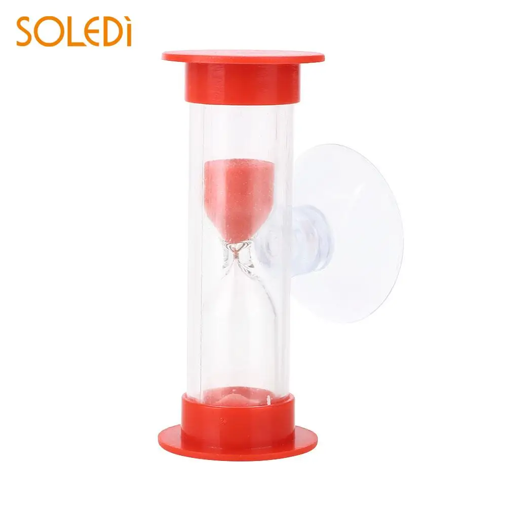 Практичный песочные часы ABS Ванная комната удобный таймер Душ красочные игрушки песочные часы аксессуары - Цвет: red