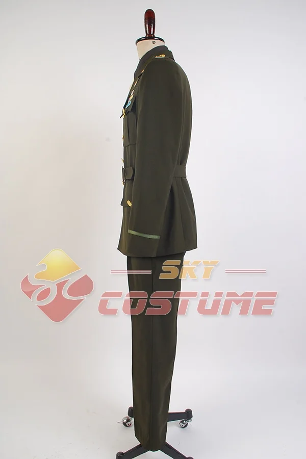 Мстители Капитан Америка Стив Роджерс Второй мировой войны армия ССР Косплей Костюм равномерный Рисунок Хэллоуин карнавальные костюмы