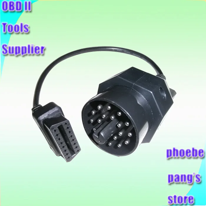20pin к 16pin OBDII OBD II 2 Диагностический кабель для e36 e39 X5 Z3 разъем BMW 20 PIN OBD2 16 Женский