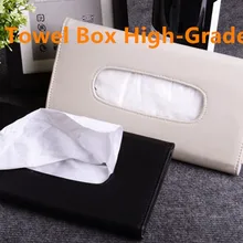 Тюнинг автомобилей высокого качества зажим для ткани хранения PU box держатель organizner с логотипом автомобиля аксессуары бумажных салфеток спинки сиденья кронштейн