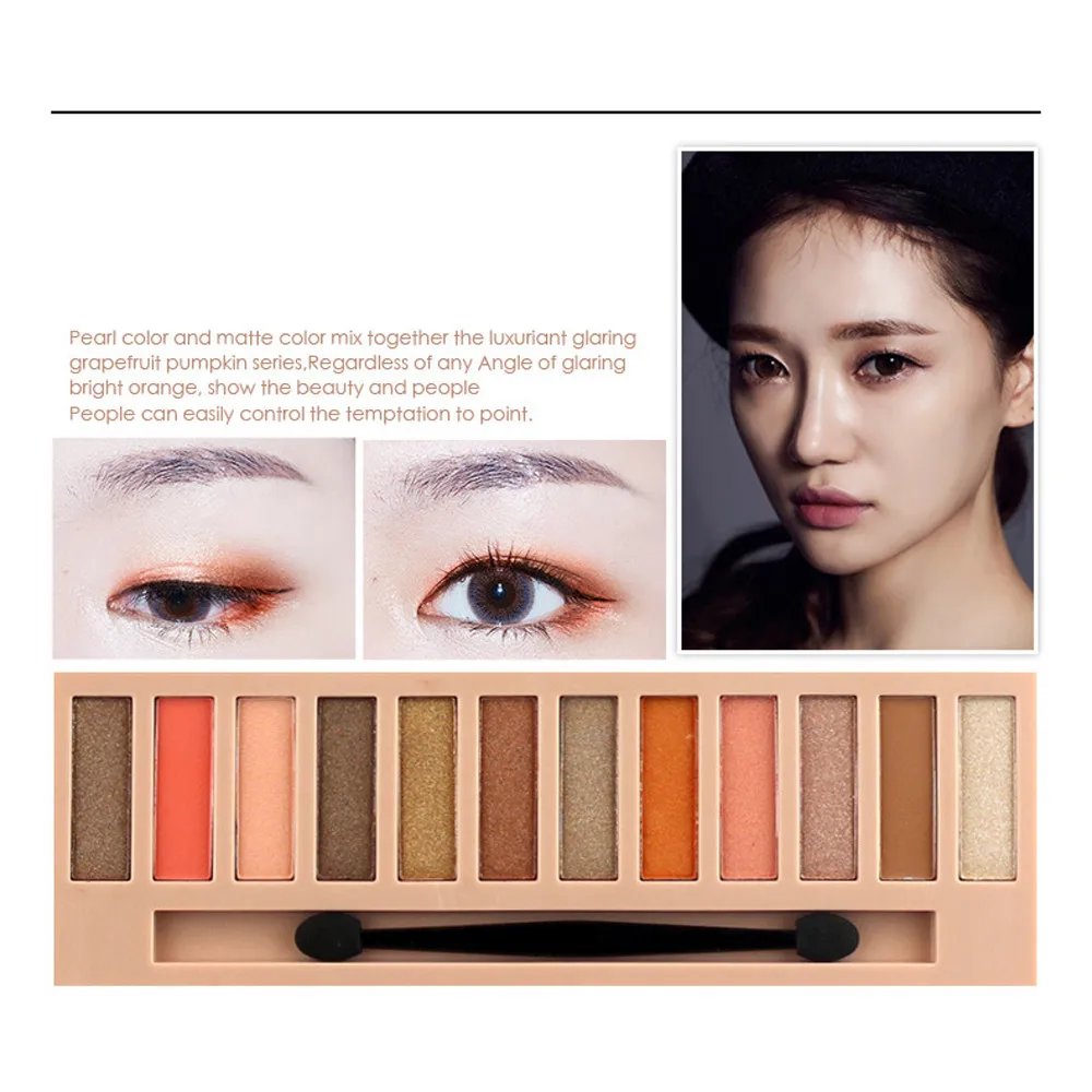 

Matte Glitter Eye Shadow Powder Palette Matte Eyeshadow Cosmetic Makeup eye shadow palette 5.15
