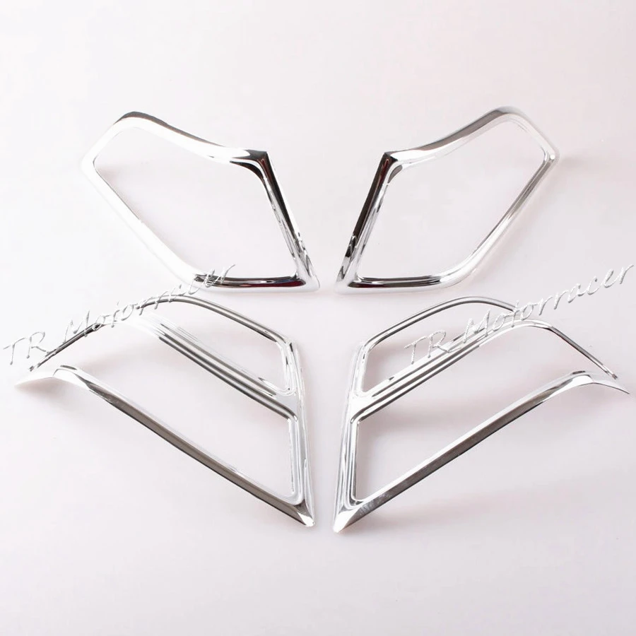 

Chrome Goldwing Fairing Saddlebag Light Accents For Honda GL1800 2001-2005 03 04 Motorcycle Accessories
