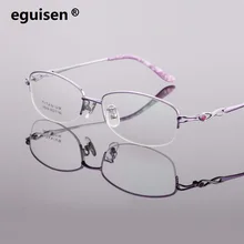 Ширина-145 Новые Титановые оправы для очков ультра легкие Деловые женские очки для чтения при близорукости очки оправы оптика oculos