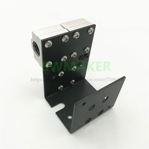 Todo o Metal Transporte para Mk8 Swmaker Reprap Impressora Prusa i3 Anet a8 Mais x Extrusora 45mm Haste Distância Transporte 3d