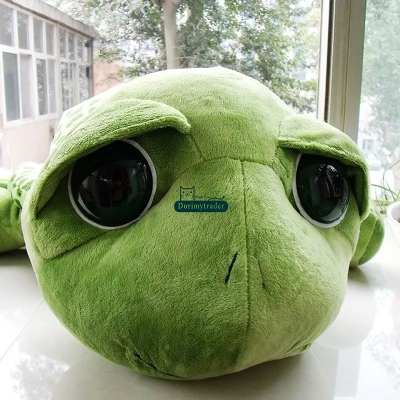 Dorimytrader Hot 59'' 150cm Large  Stuffed Soft Plush Huge Big Eye Turtle Toy, Free Shipping DY60445 (6)